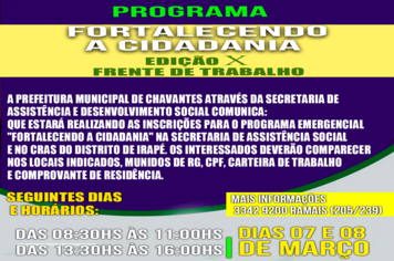 Fortalecendo a Cidadania