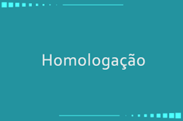 DECRETO DE HOMOLOGAÇÃO