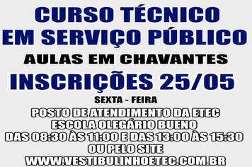 curso de SERVIÇOS PÚBLICOS