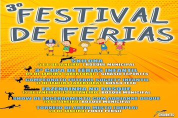 3° Festival de Férias