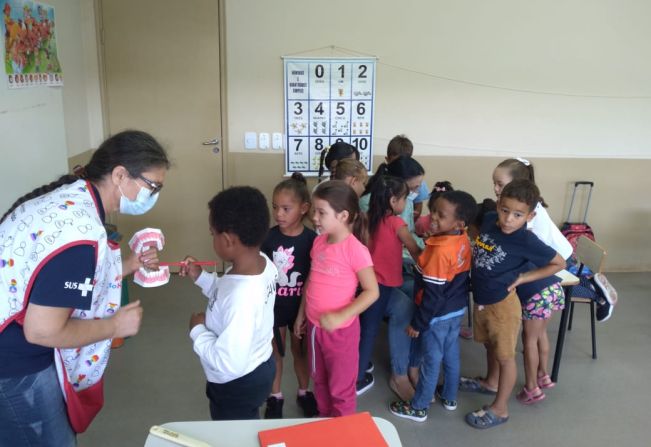 Dia D Mais Saúde Bucal na Escola 