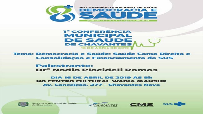 Conferencia da Sáúde