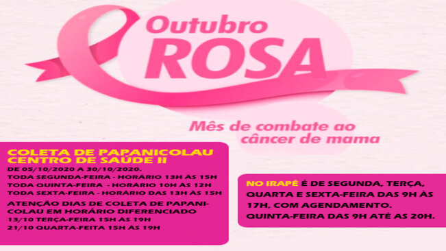 CAMPANHA OUTUBRO ROSA