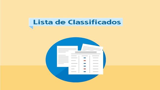 Edital de Divulgação da Lista de Classificação