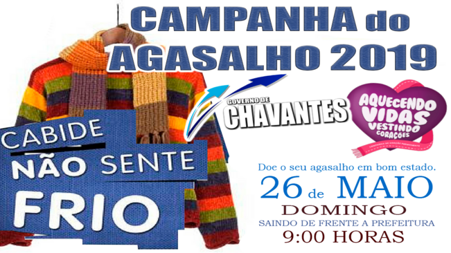 Campanha do Agasalho 2019!