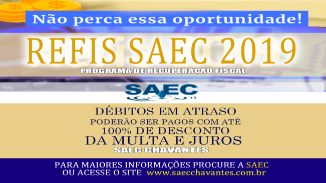 REFIS SAEC 2019